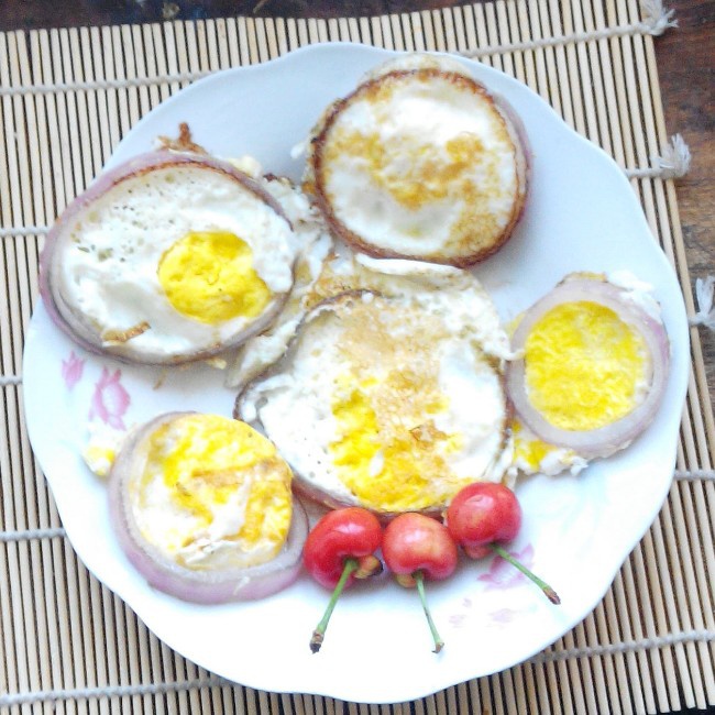 洋葱圈煎蛋