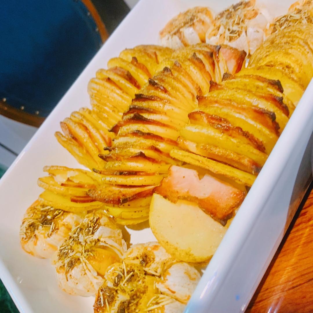 培根风琴烤土豆