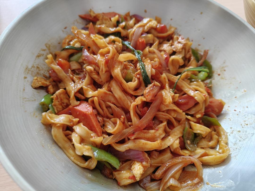 炒刀削面（2~3人版）