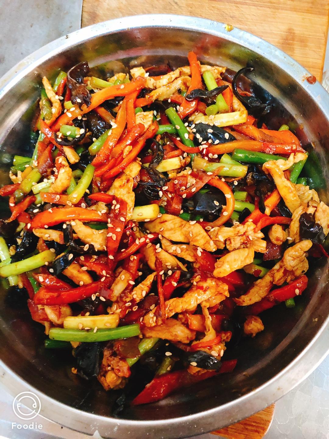 鸡肉版鱼香肉丝