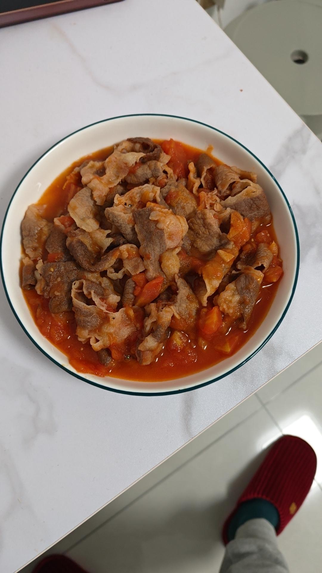 快手下饭菜--番茄肥牛