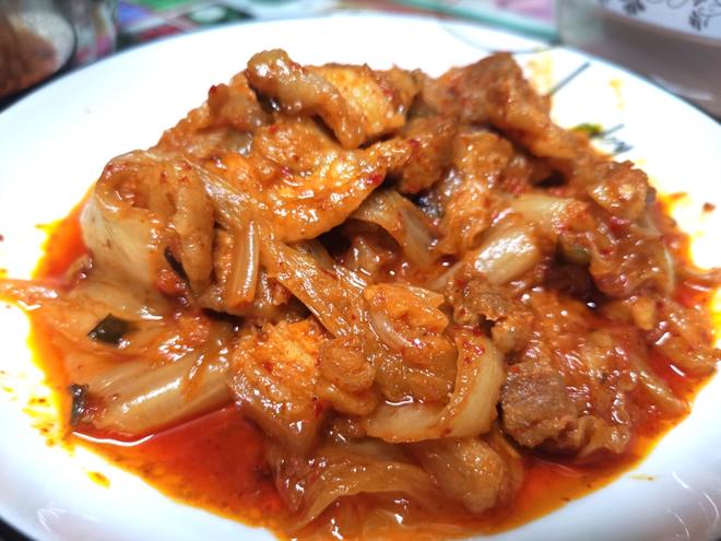 韩式辣白菜（泡菜）五花肉🥩的做法