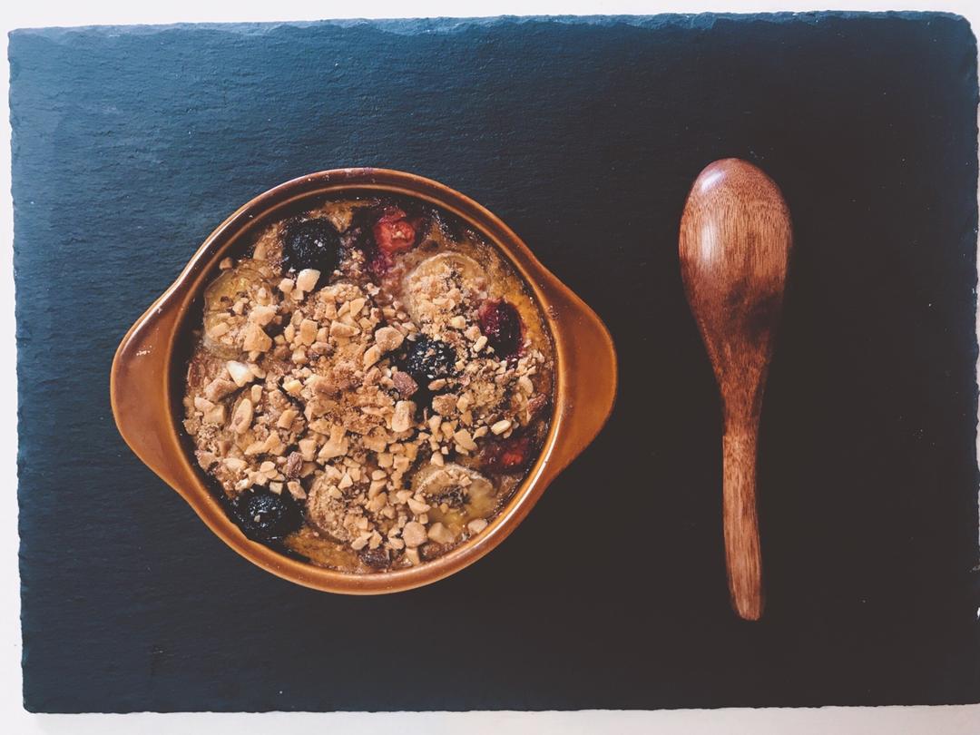 Baked Oatmeal Breakfast 早餐烤燕麦