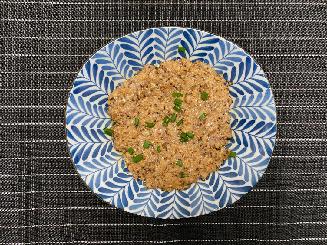 香菇蒸肉饼
