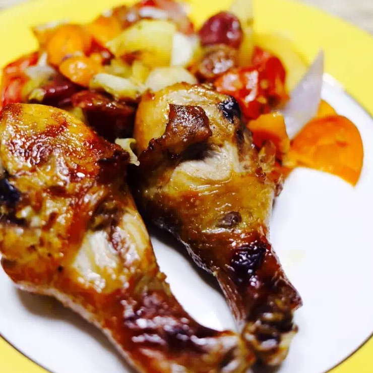 【法式烤鸡腿】