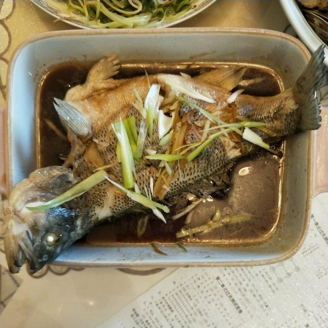 超入味清蒸鱼～清蒸鲈鱼桂花鱼（家常独创）