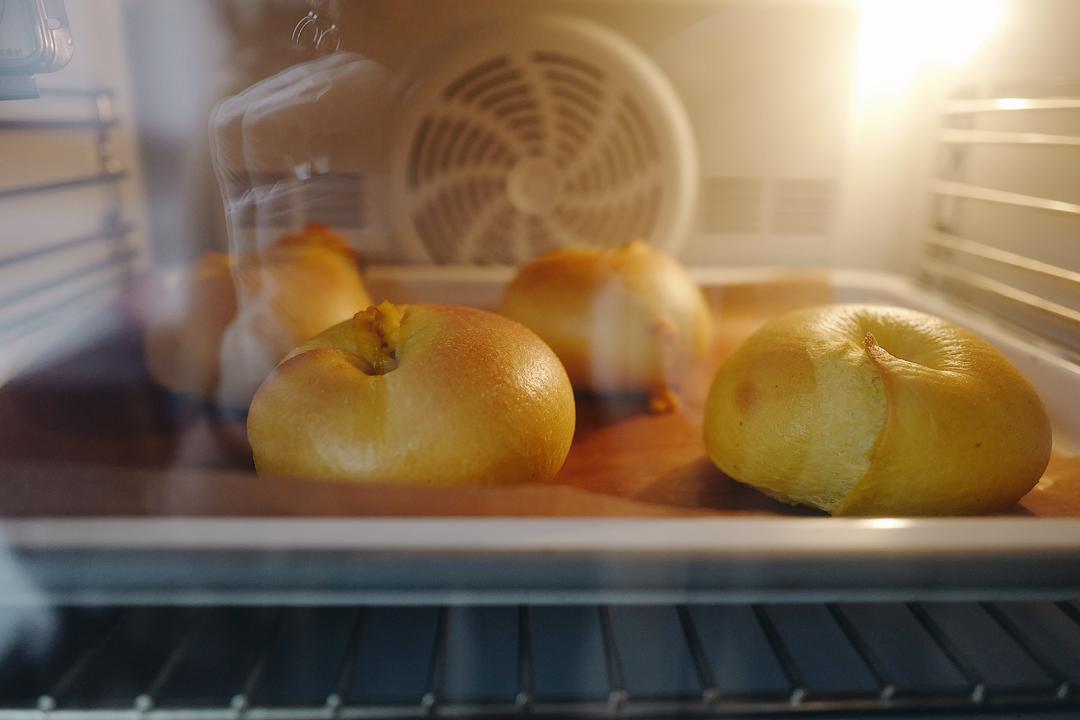 红豆乳酪南瓜贝果 — 北鼎烤箱食谱的做法 步骤13