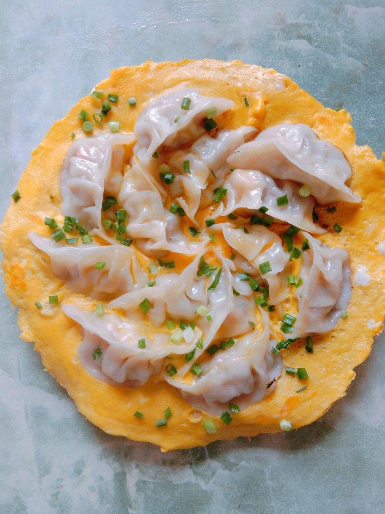 懒人快手抱蛋煎饺