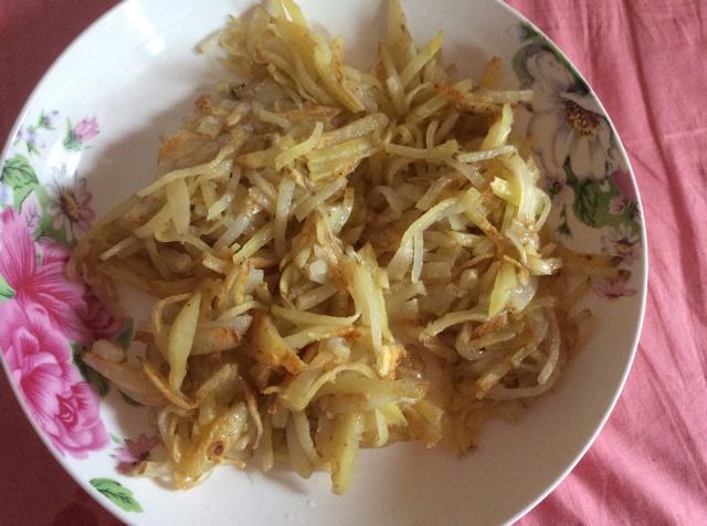 干焙土豆丝
