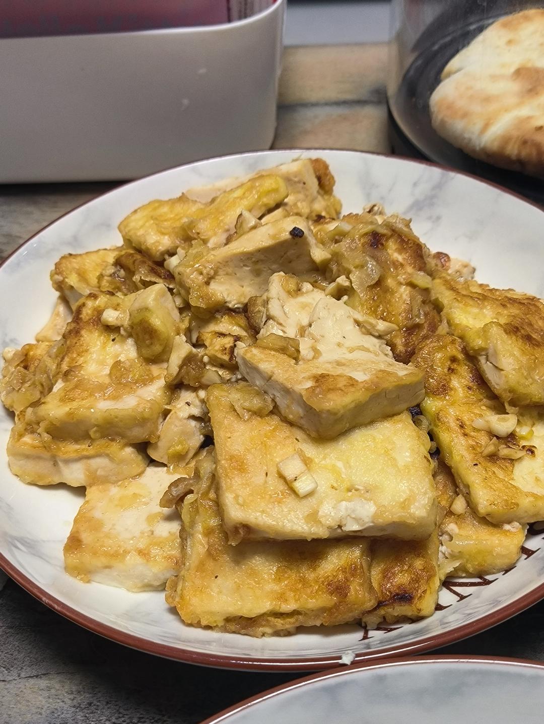 无敌好吃的香煎豆腐