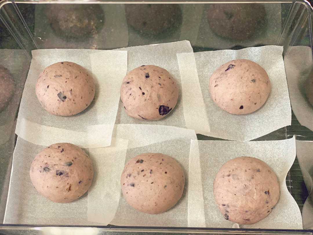 奶香蓝莓乳酪贝果💗新鲜水果香气🥯