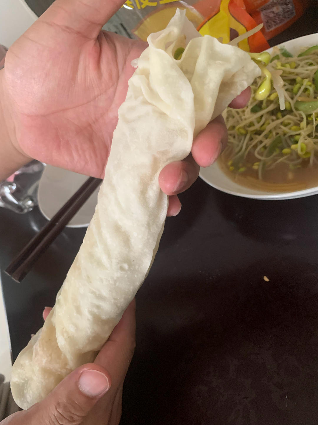 卷菜我最爱水烙馍（河南人最后的倔强👀）