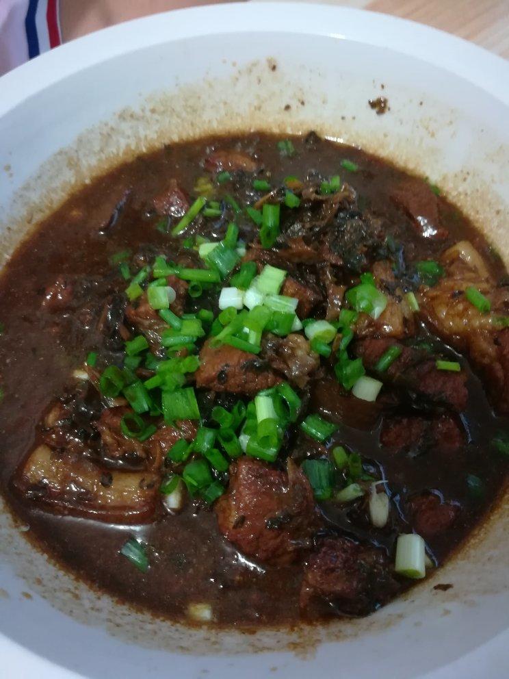 梅干菜烧肉家常做法