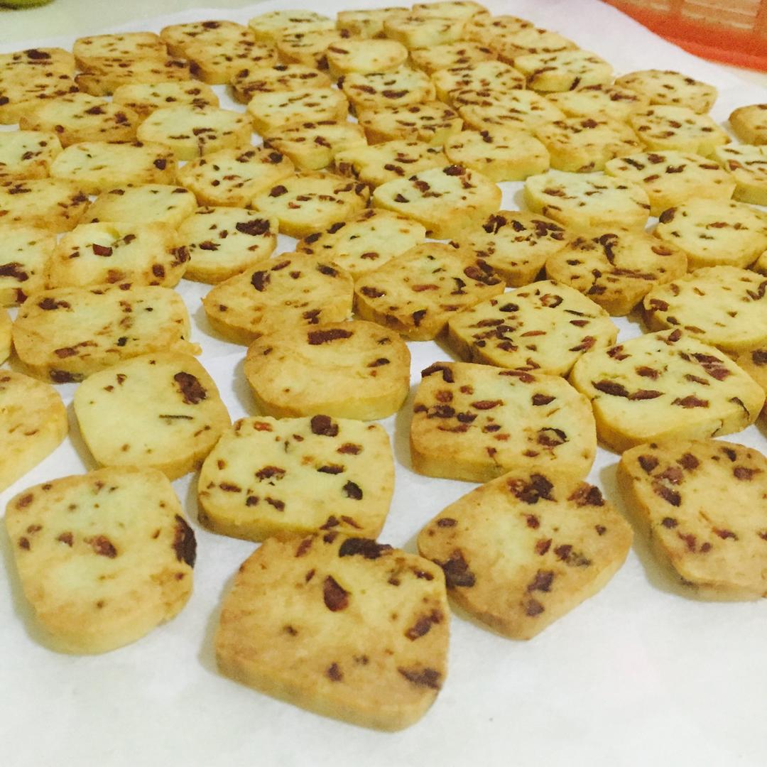 低糖少油版蔓越莓饼干