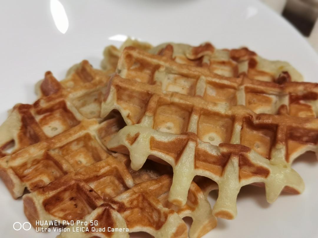 香蕉华夫饼