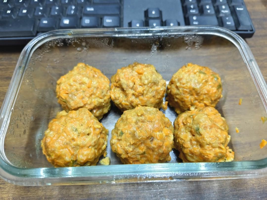 胡萝卜肉丸子