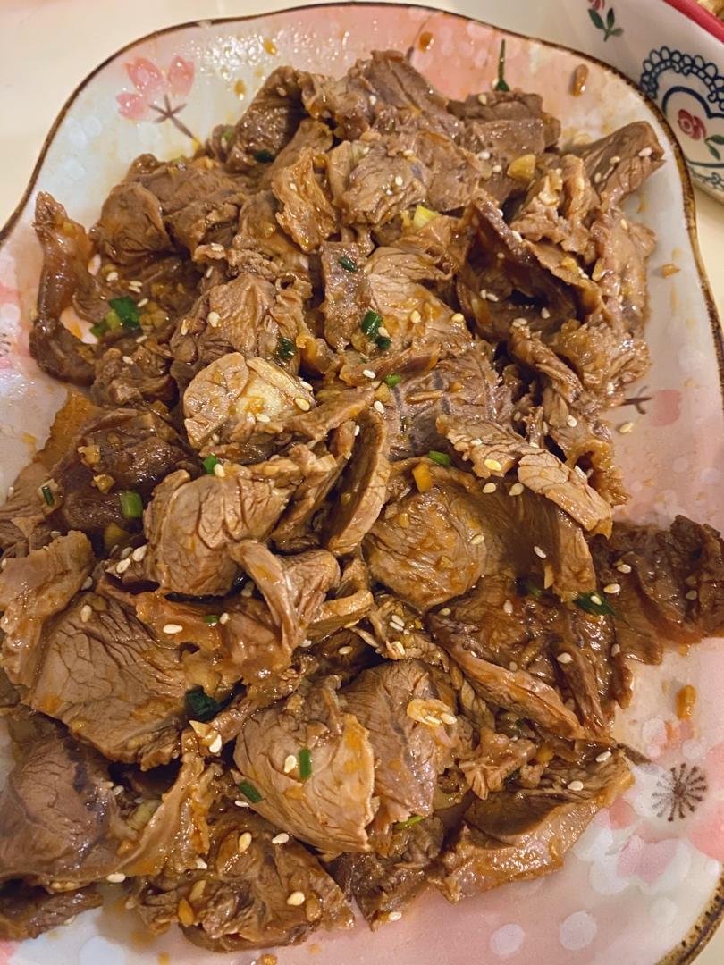 凉拌牛肉（春节必做！）