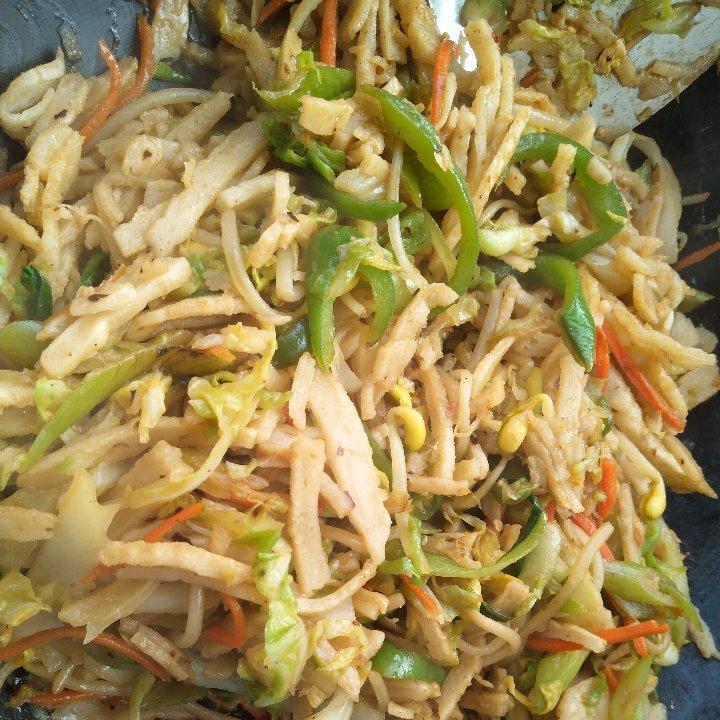 陕西私房炒饼[内附饼丝做法]