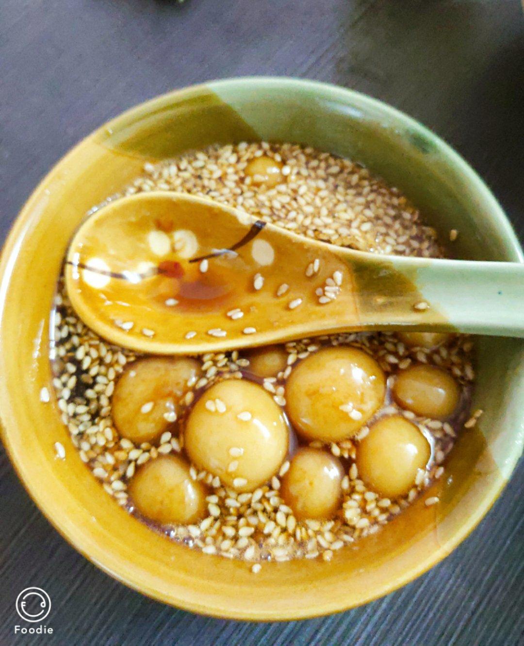 红糖糯米小圆子