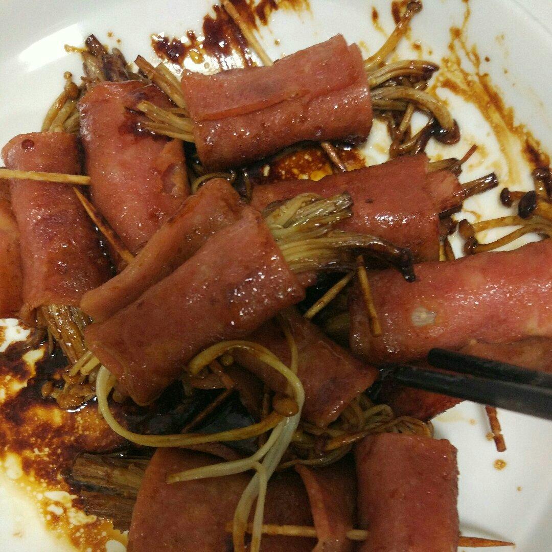 金针菇培根卷