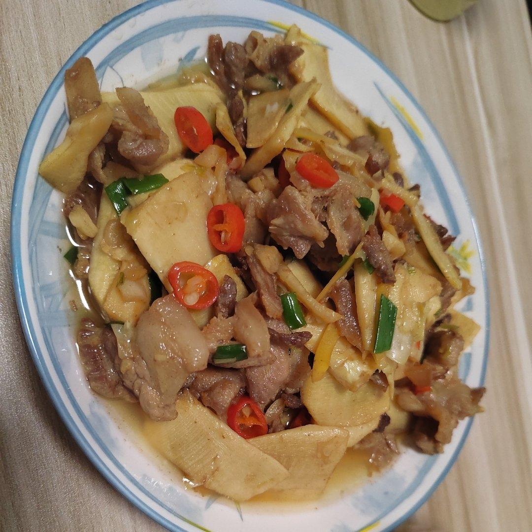 冬笋炒肉