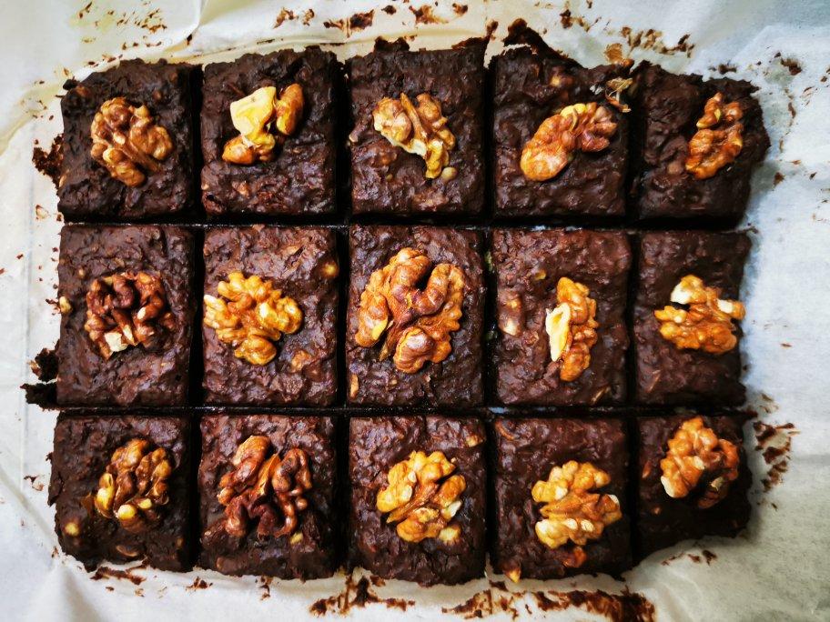 无油低卡浓厚豆腐布朗尼（全部热量只有一千卡☆）