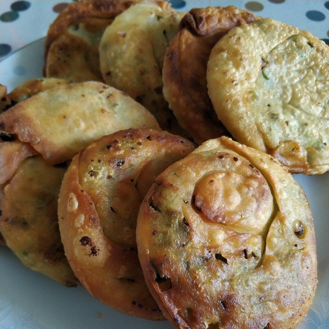 家常葱油饼