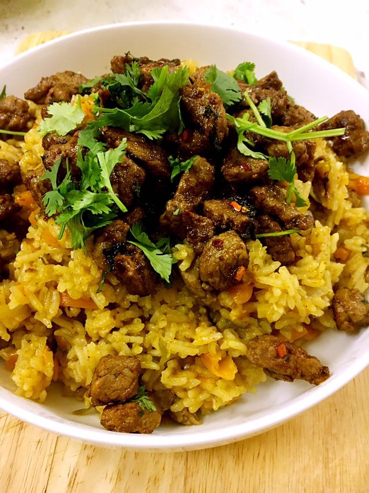 超简单，三步做好手抓饭