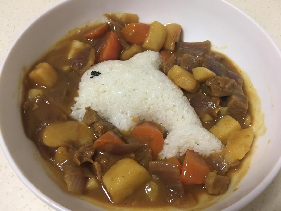堂妈教你做咖喱牛肉饭