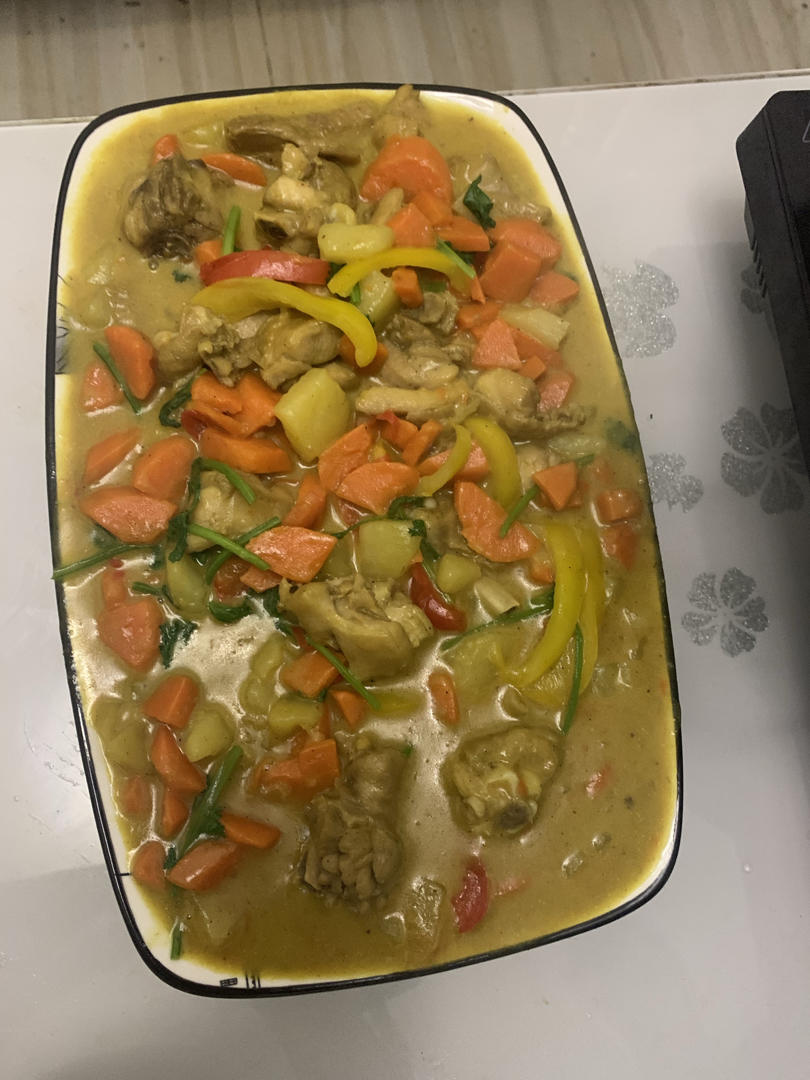 把咖喱鸡做好吃的小秘密😋