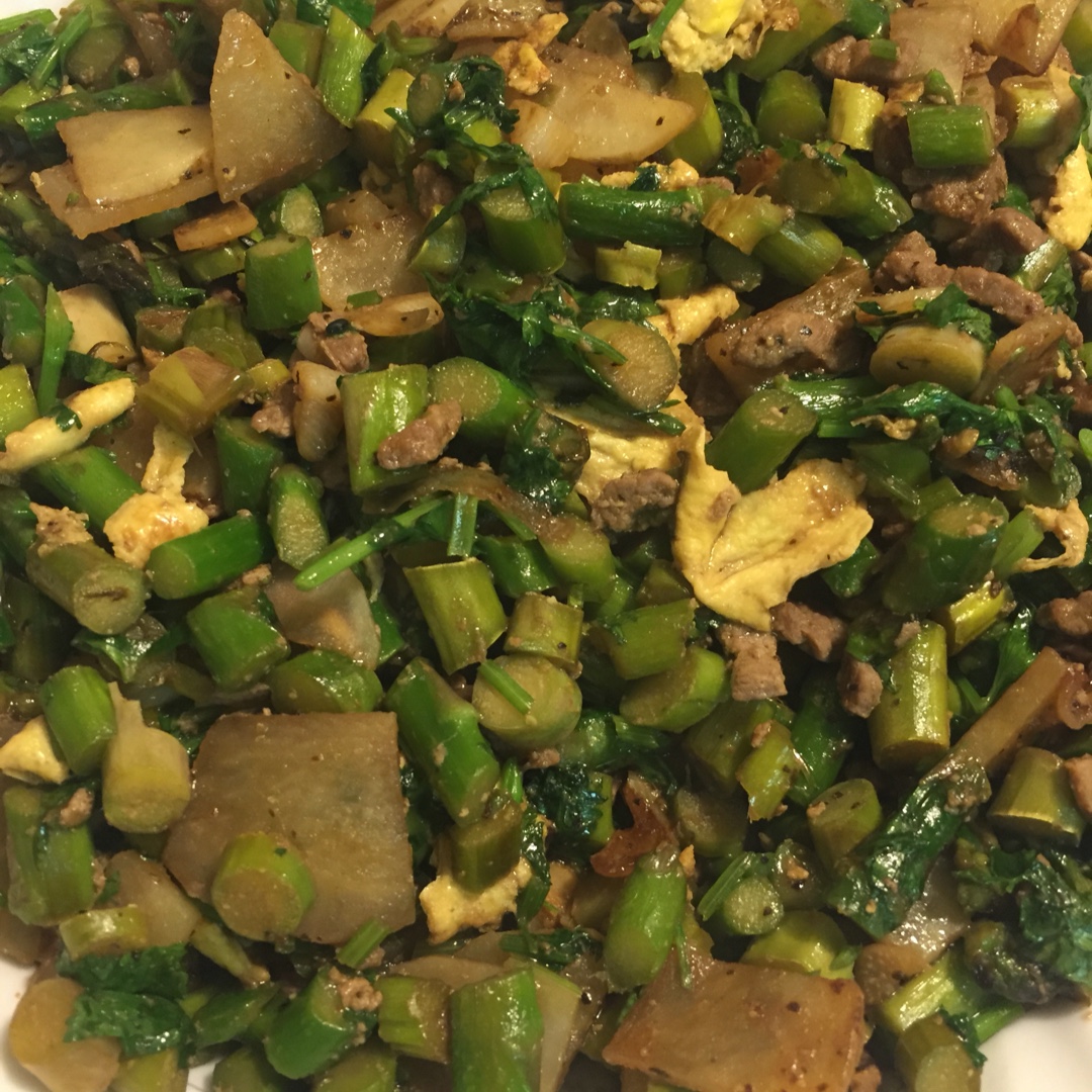 【曼食慢语】蚝油芦笋牛肉粒