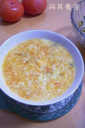 金瓜小米粥的做法