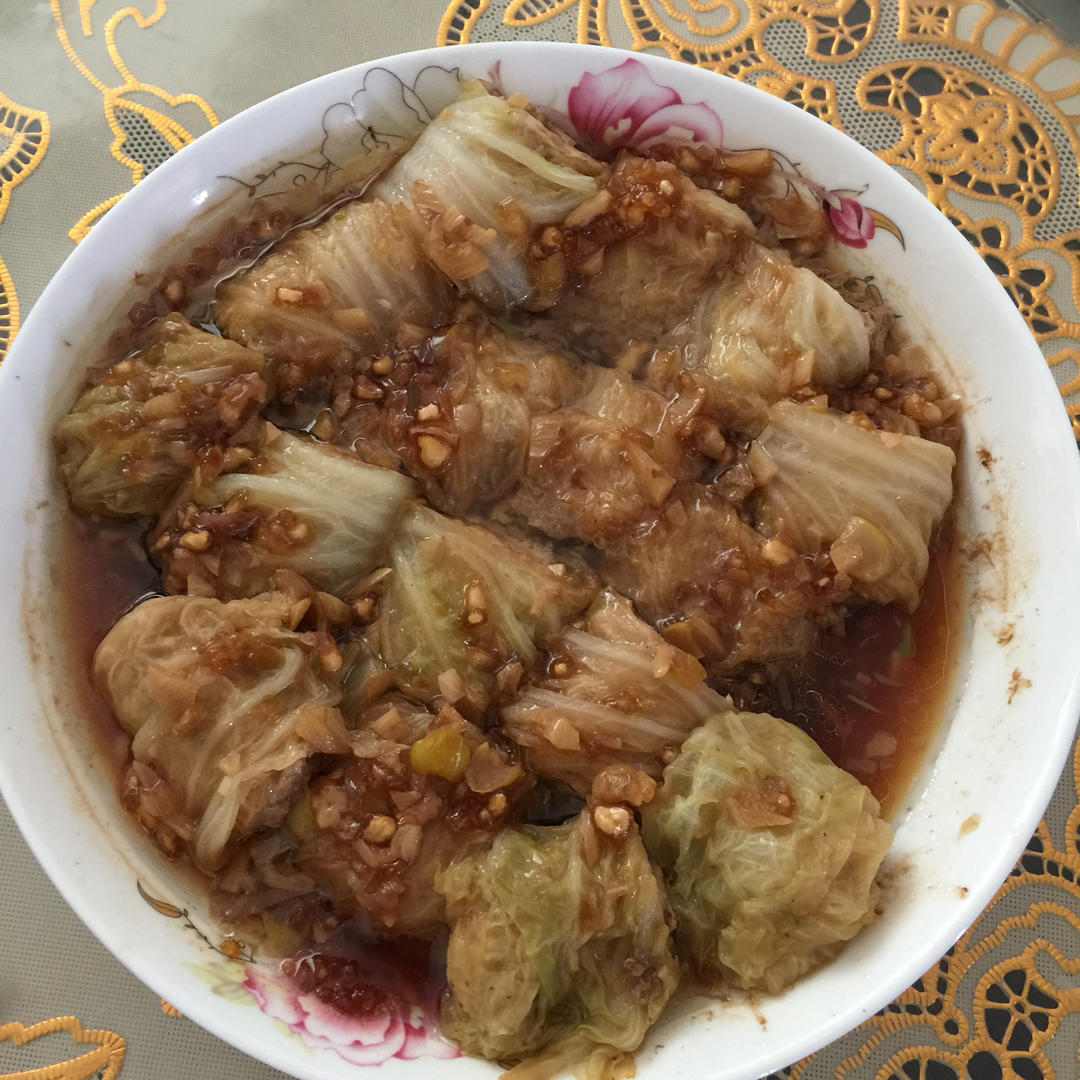 肉酿白菜卷