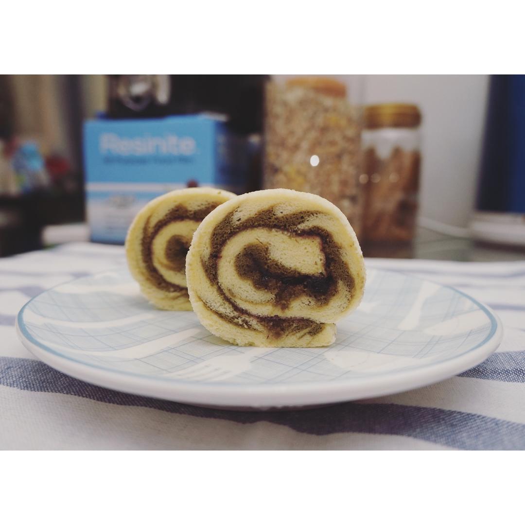 可可旋风蛋糕卷（视频）