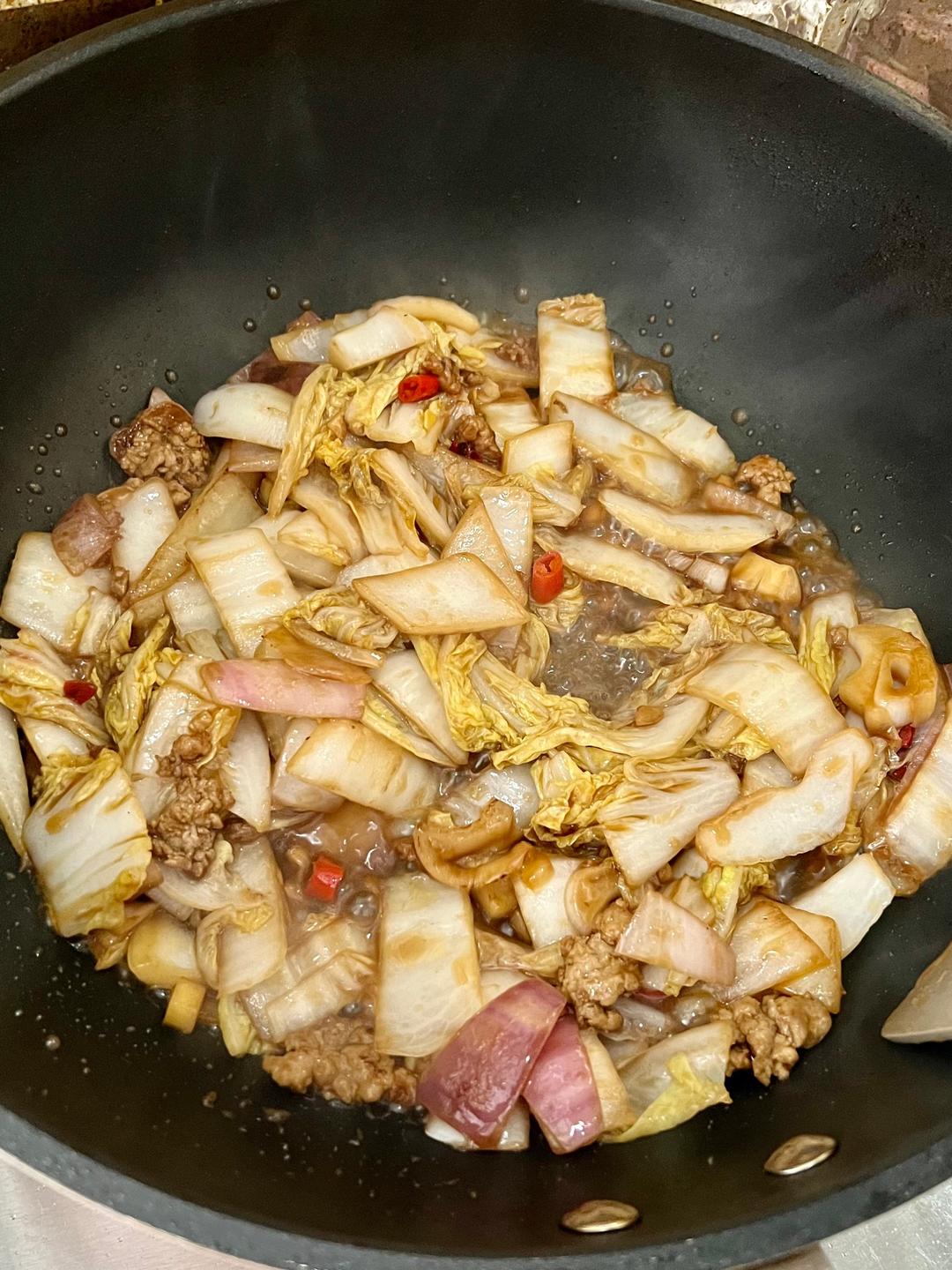 醋溜白菜的做法