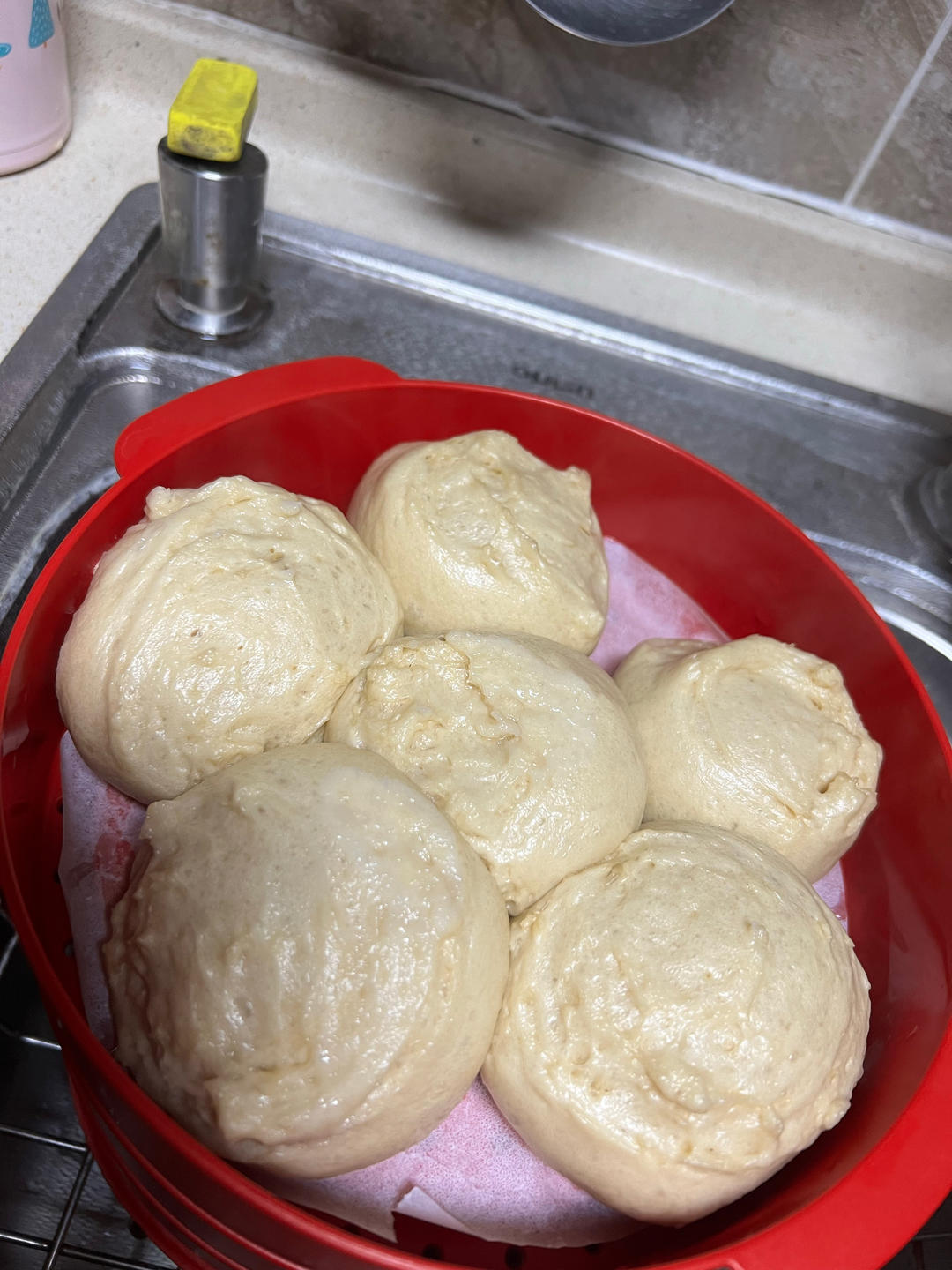红糖开花馒头