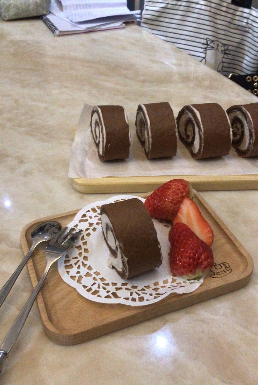 可可蛋糕卷