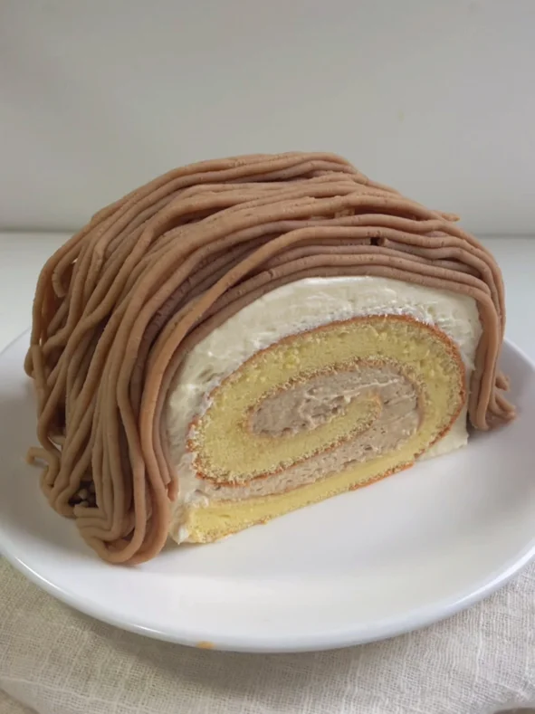 【保姆级教程】在家怎么做出好吃的栗子蛋糕卷