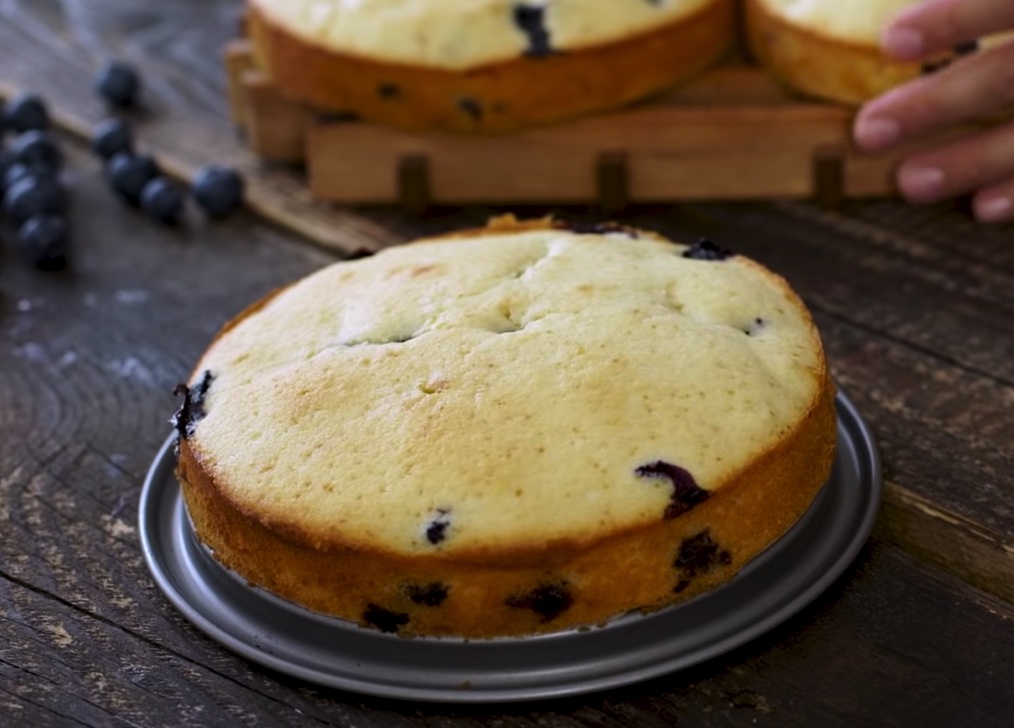 蓝莓柠檬蛋糕 / Blueberry Lemon Cake的做法 步骤7