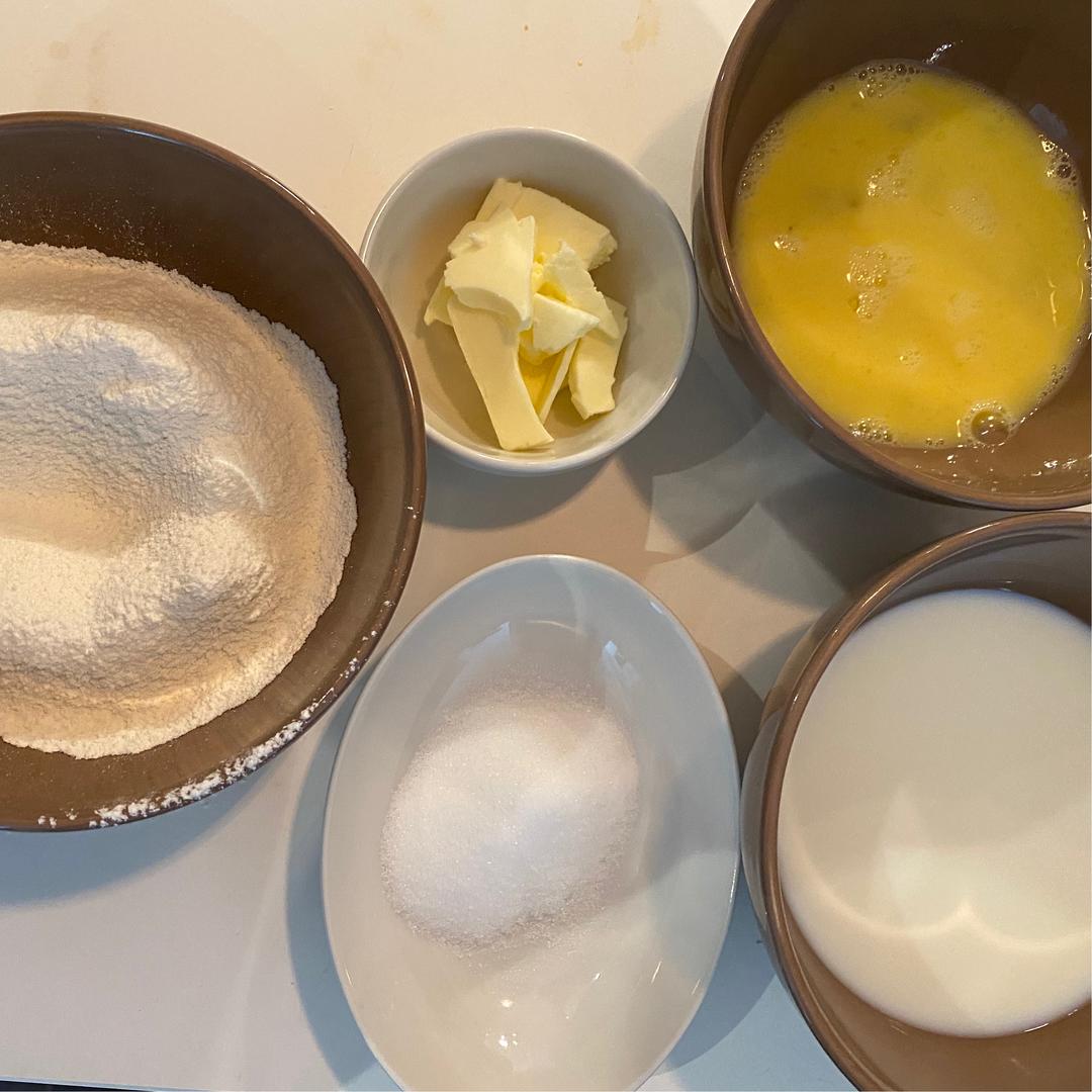 纯奶手撕吐司的做法 步骤1