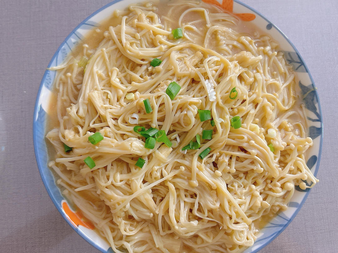 超级下饭菜--金针菇日本豆腐