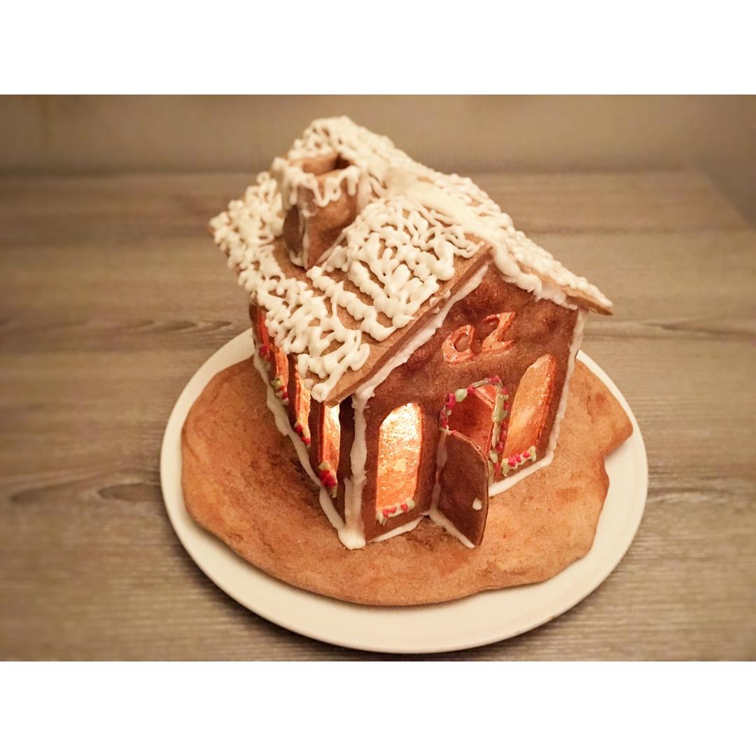 超级容易的圣诞节姜饼屋（进阶版:教堂姜饼屋）