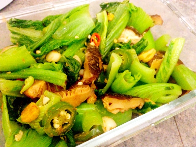 香菇油菜