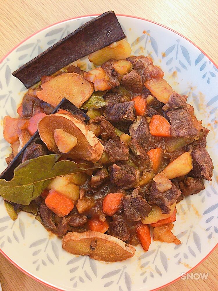 土豆炖牛肉