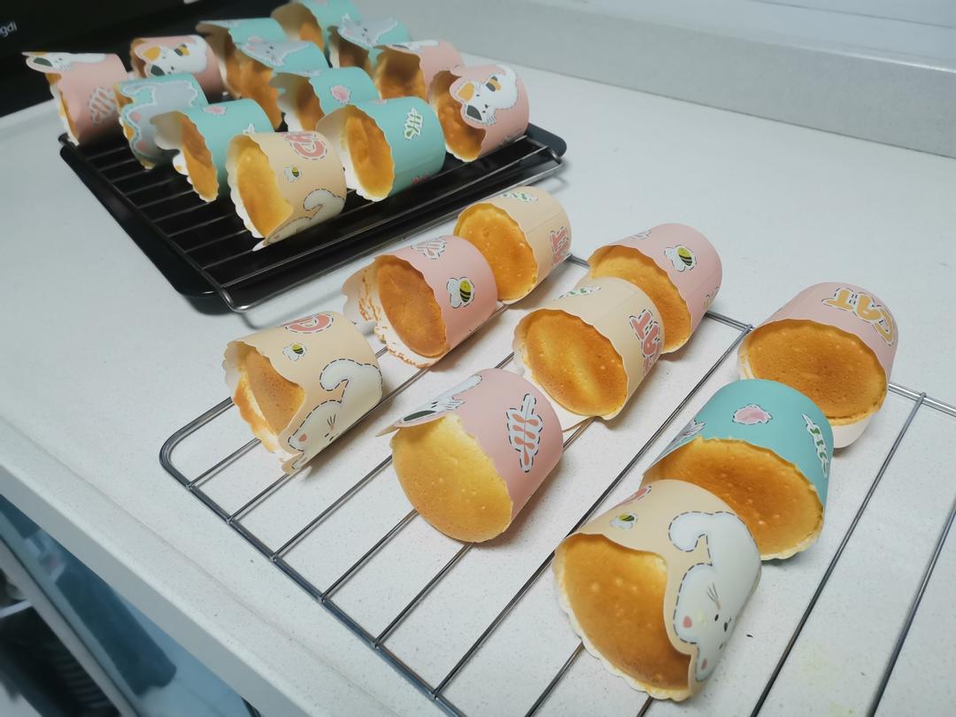 轻乳酪纸杯蛋糕(消耗剩下的奶油奶酪)