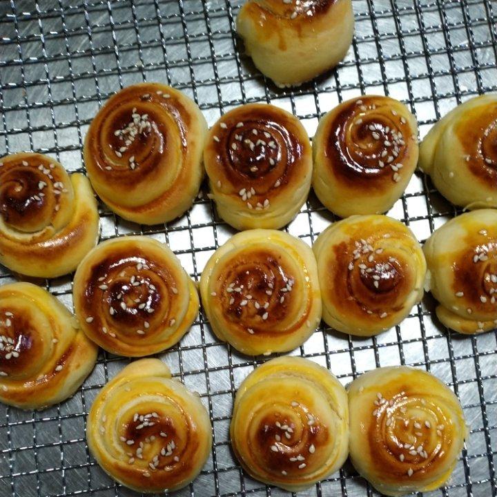 脆底蜂蜜小面包