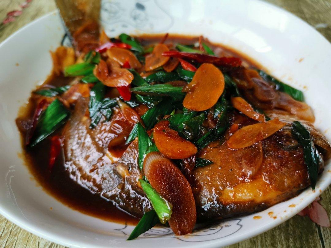 家常红烧鲳鱼