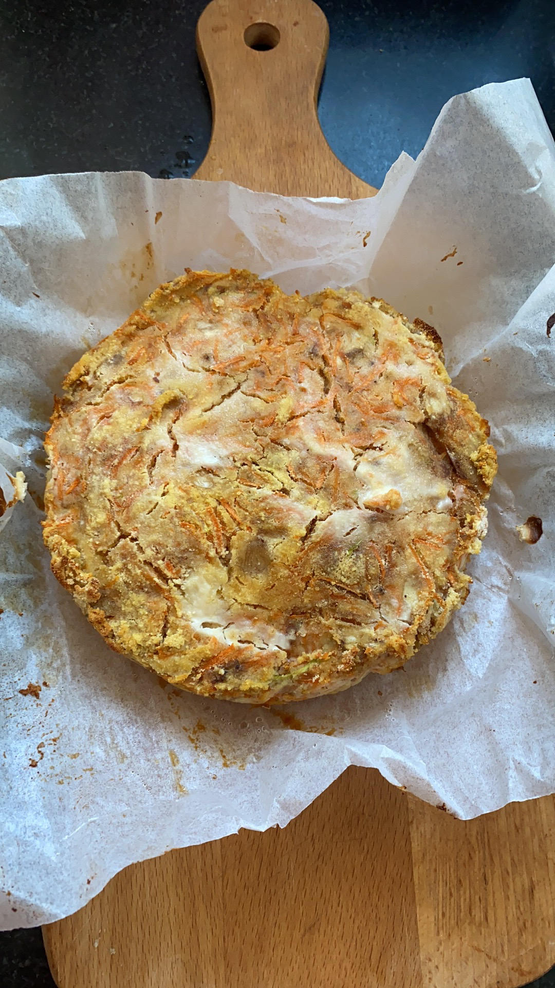 无油糖快手胡萝卜蛋糕【健康小食】