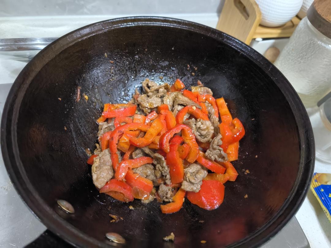 零失败的彩椒炒牛肉