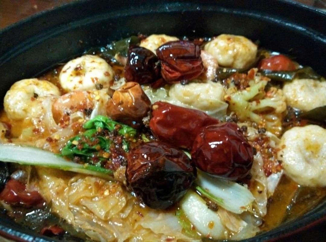 水煮杂烩的做法